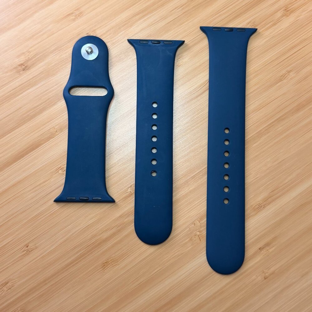 Apple Watch Sports Band Unisex | Navy | 45mm | S/M & M/L